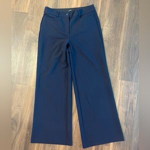 LOFT High Waist Trouser | Navy | Size 8